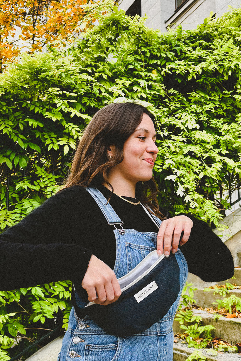 Banane Simone en métis bleu nuit